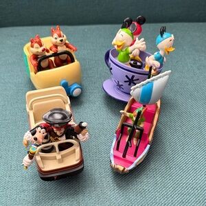 Disneyland Rides Commemorative Toy Vehicles Set